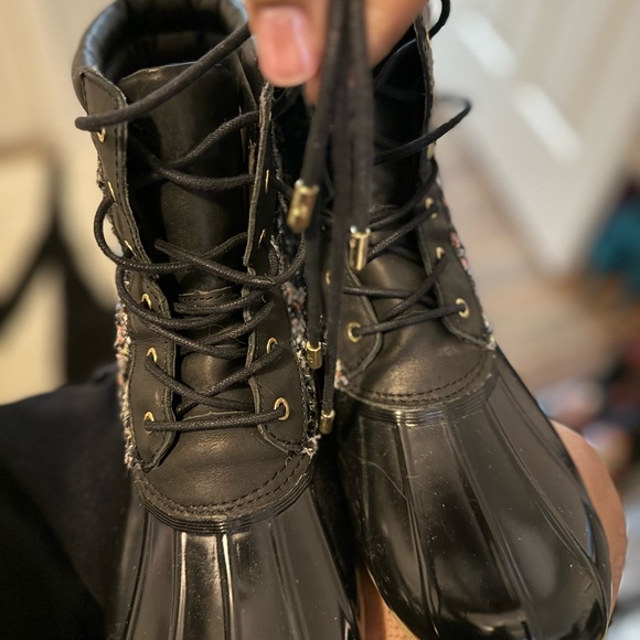Sam Edelman Shoes - Sam Edelman boot bundle Black & Grey pairs of  Lace-Up Boots with Floral Pattern